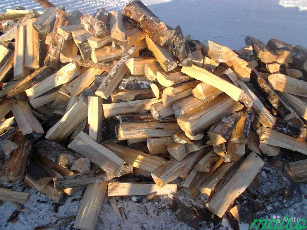 Берёзовые колотые дрова в Москве. Фото 1
