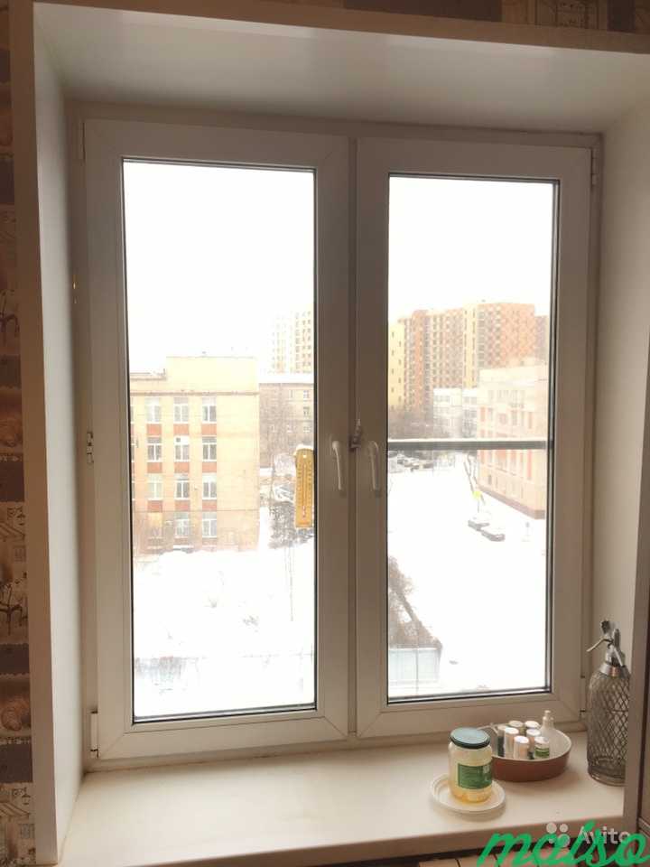 Окна пвх Рехау Rehau Blitz + балконный блок в Москве. Фото 1