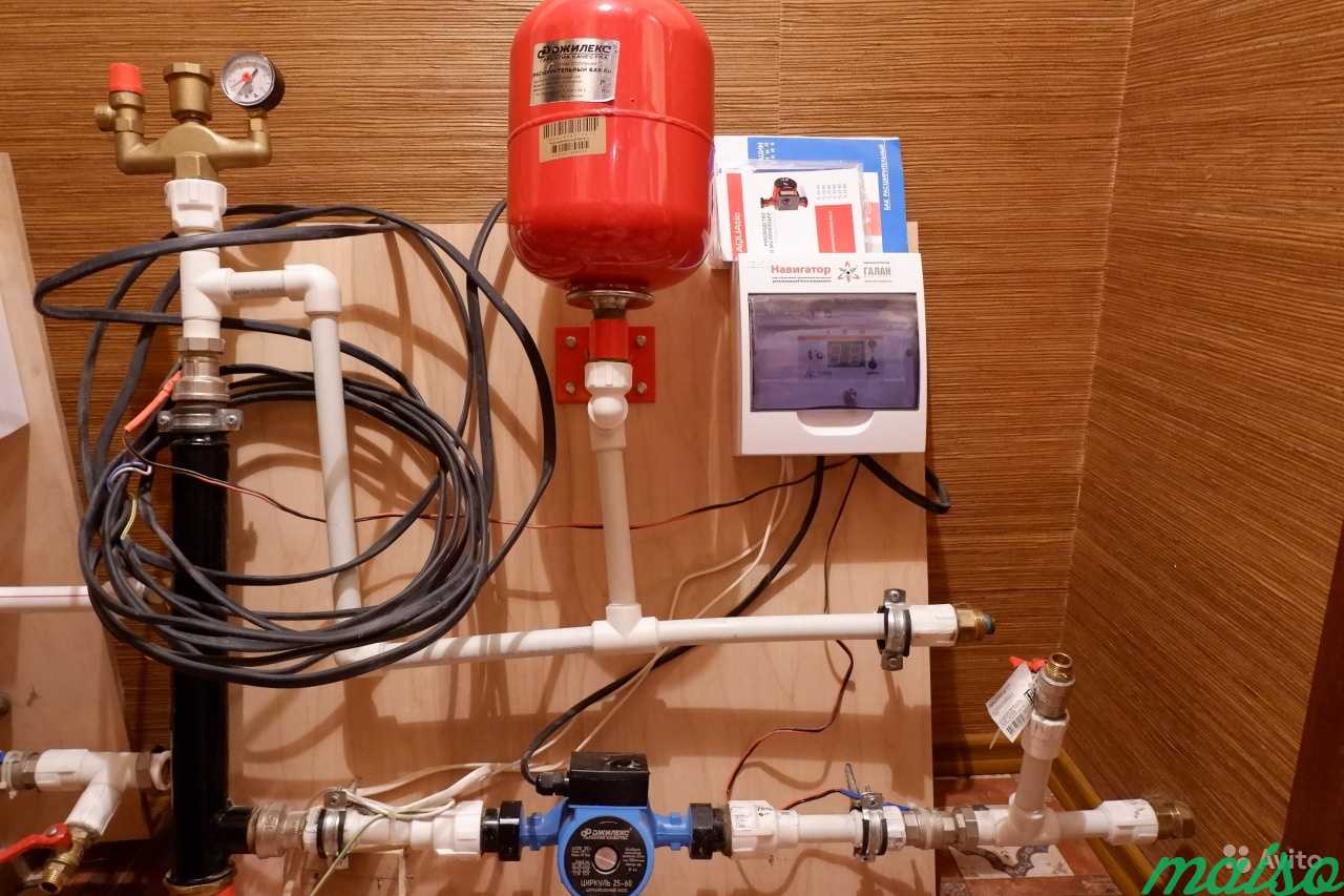 Система электрического водяного отопления в Москве. Фото 1
