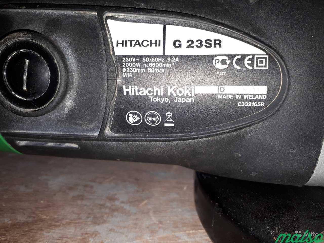 Ушм болгарка Hitachi G23SR 230 в Москве. Фото 4