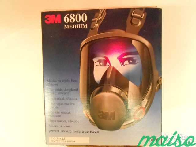 Новая.Полнолицевая маска 3М 6800 medium в Москве. Фото 1