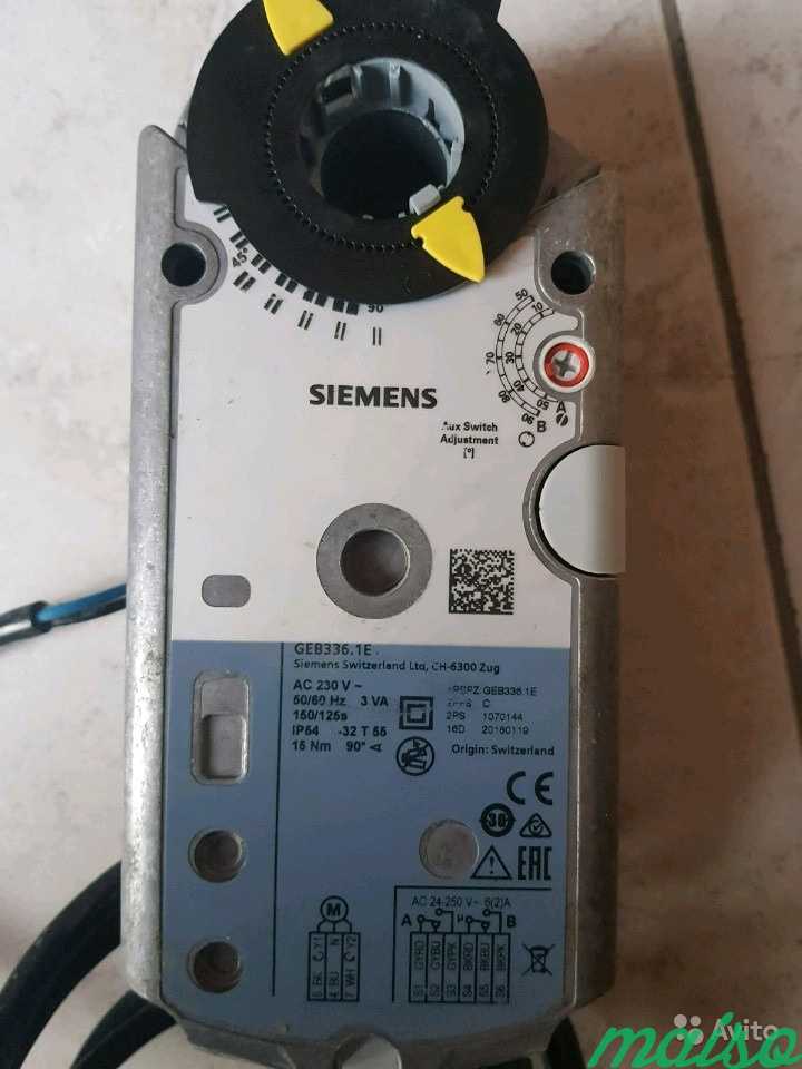 Электропривод Siemens GEB336.1E в Москве. Фото 2