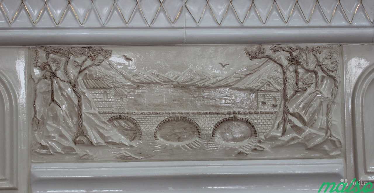 Камин - изразцы - декоративный, ручная работа в Москве. Фото 1