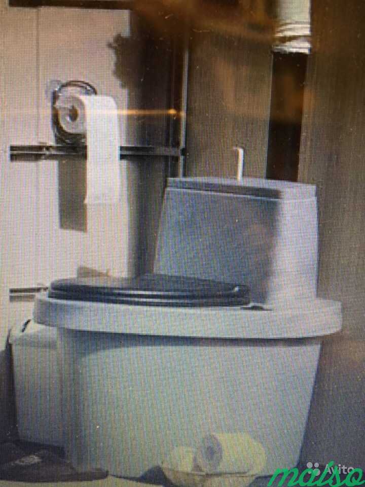Дачный торфяной туалет ekomatic 110 литров в Москве. Фото 2