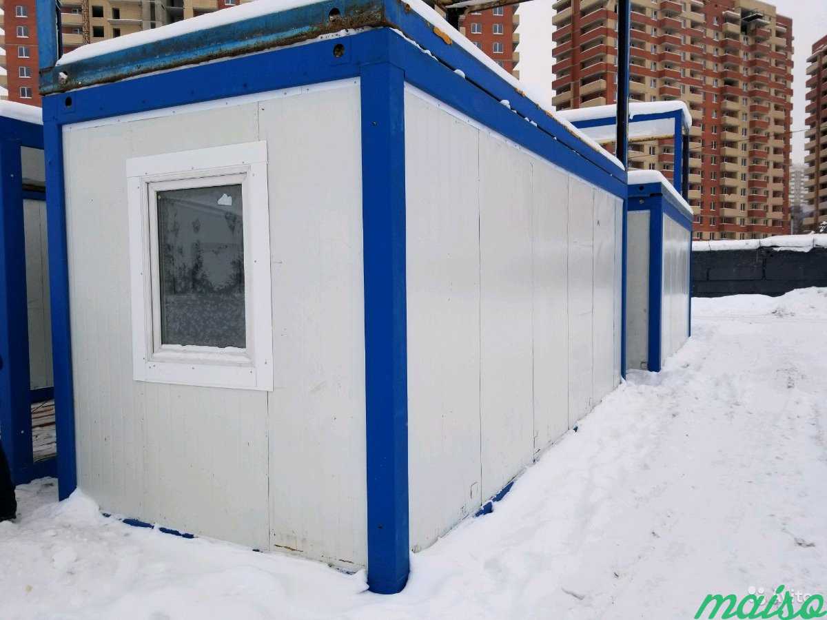 Б/у Блок-контейнеры из сэндвичей, транспак бытовки в Москве. Фото 1