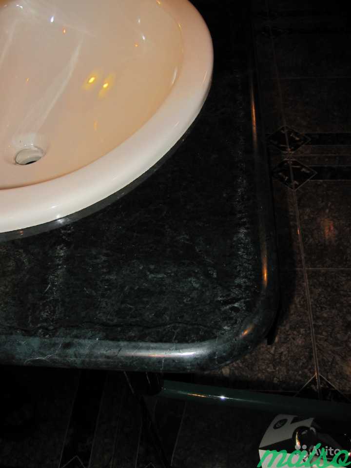 Уникальная Тумба с мрамором в Ванную комнату в Москве. Фото 6