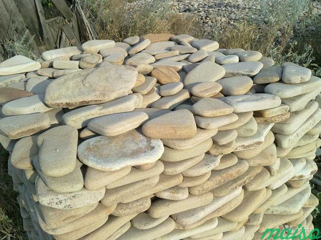 Природный камень, дикий камень, пластушка, песчани в Москве. Фото 7