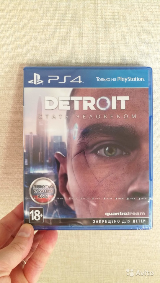 Detroit на PS4 новая запечатанная в Москве. Фото 1