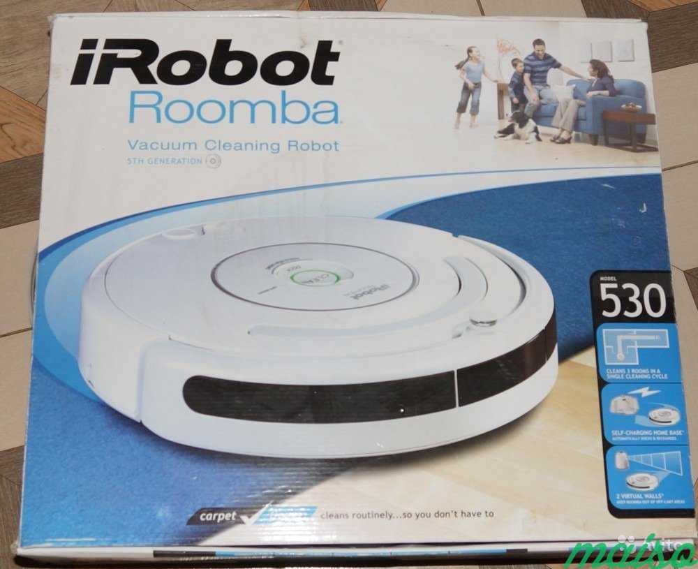 Робот-пылесос iRobot Roomba 530. Хорошее состояние в Москве. Фото 1