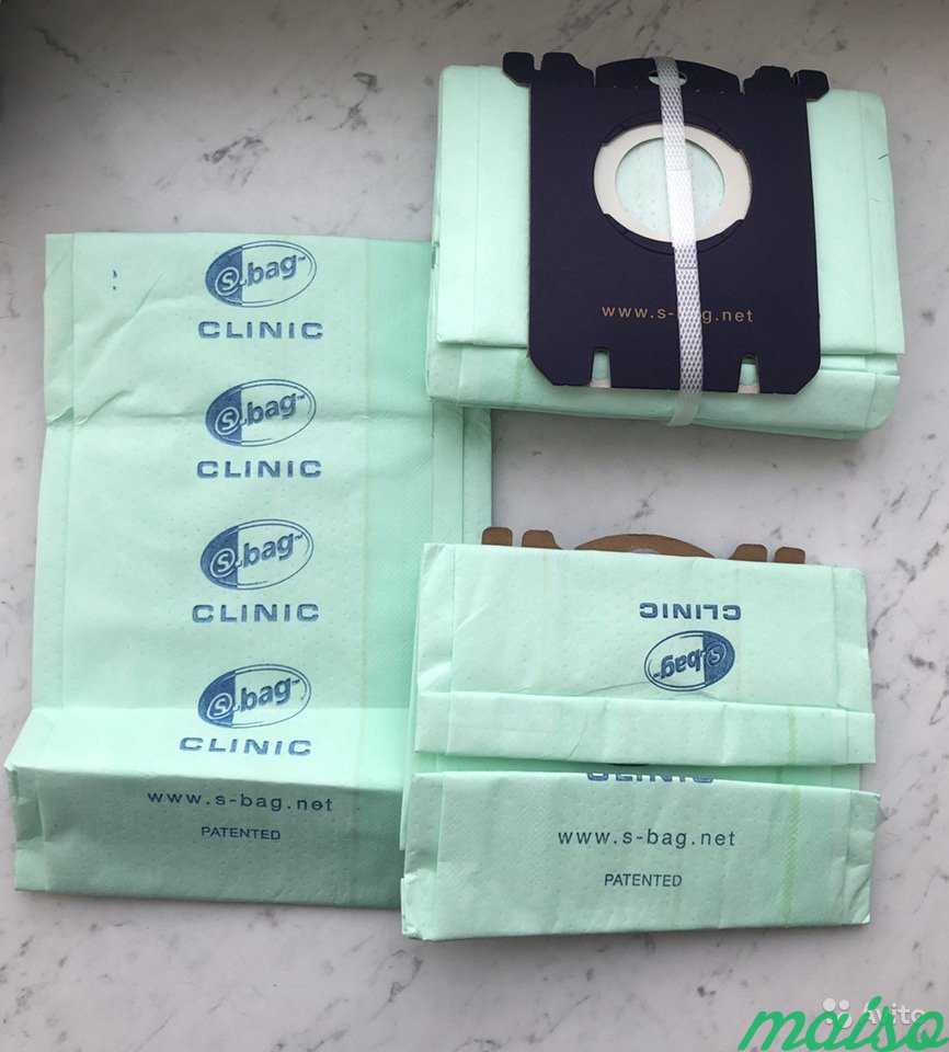 Мешки для пылесоса Electrolux Philips s.bag clinic в Москве. Фото 1