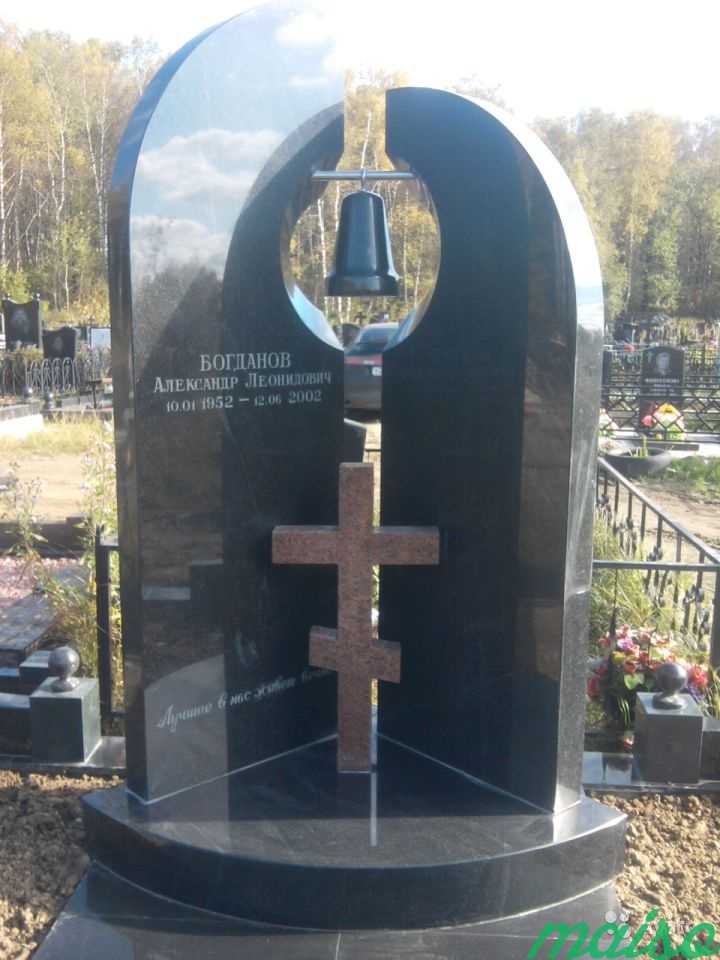 Памятник из гранита в Москве. Фото 1