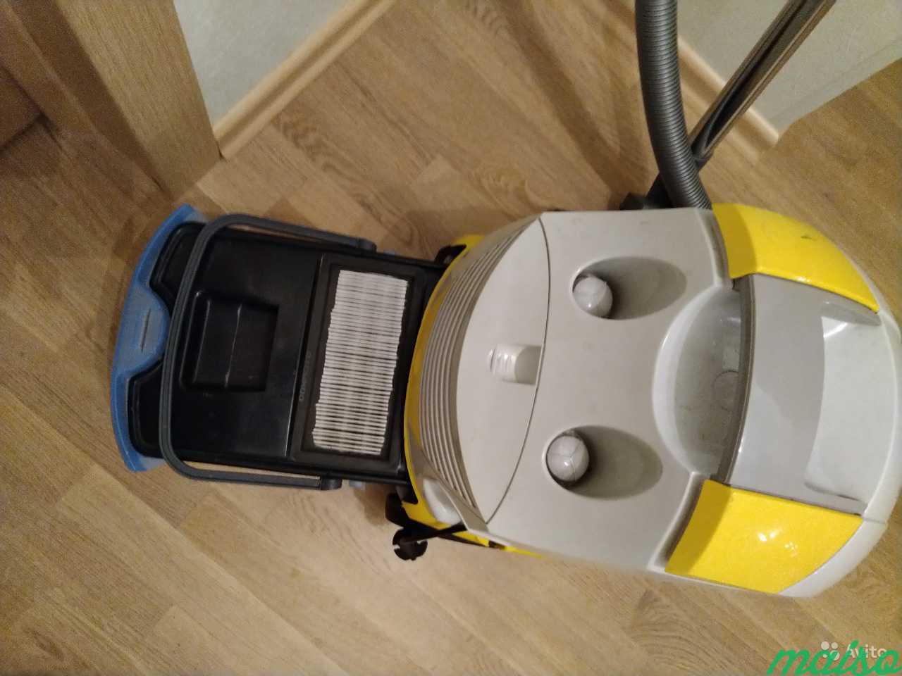 Немецкий пылесос Керхер. Karcher DS 5500 замена двигателя.