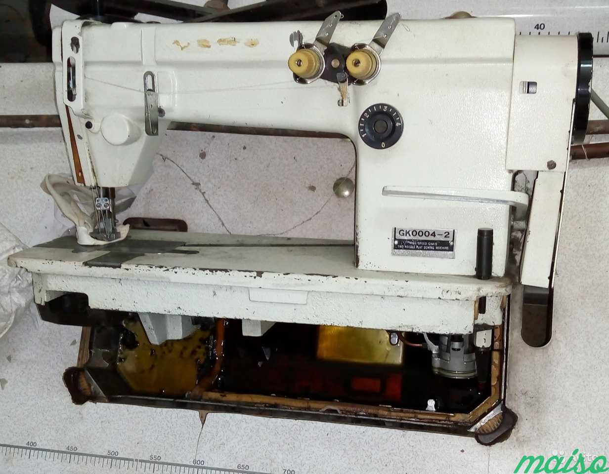 Швейная машина 2-х иг. цепного стежка GK0004-2,б/у в Москве. Фото 1