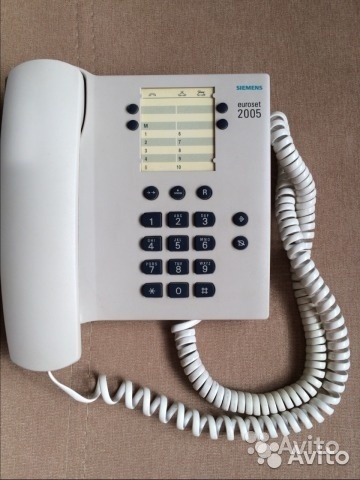 Телефон стационарный Siemens euroset 2005 в Москве. Фото 1
