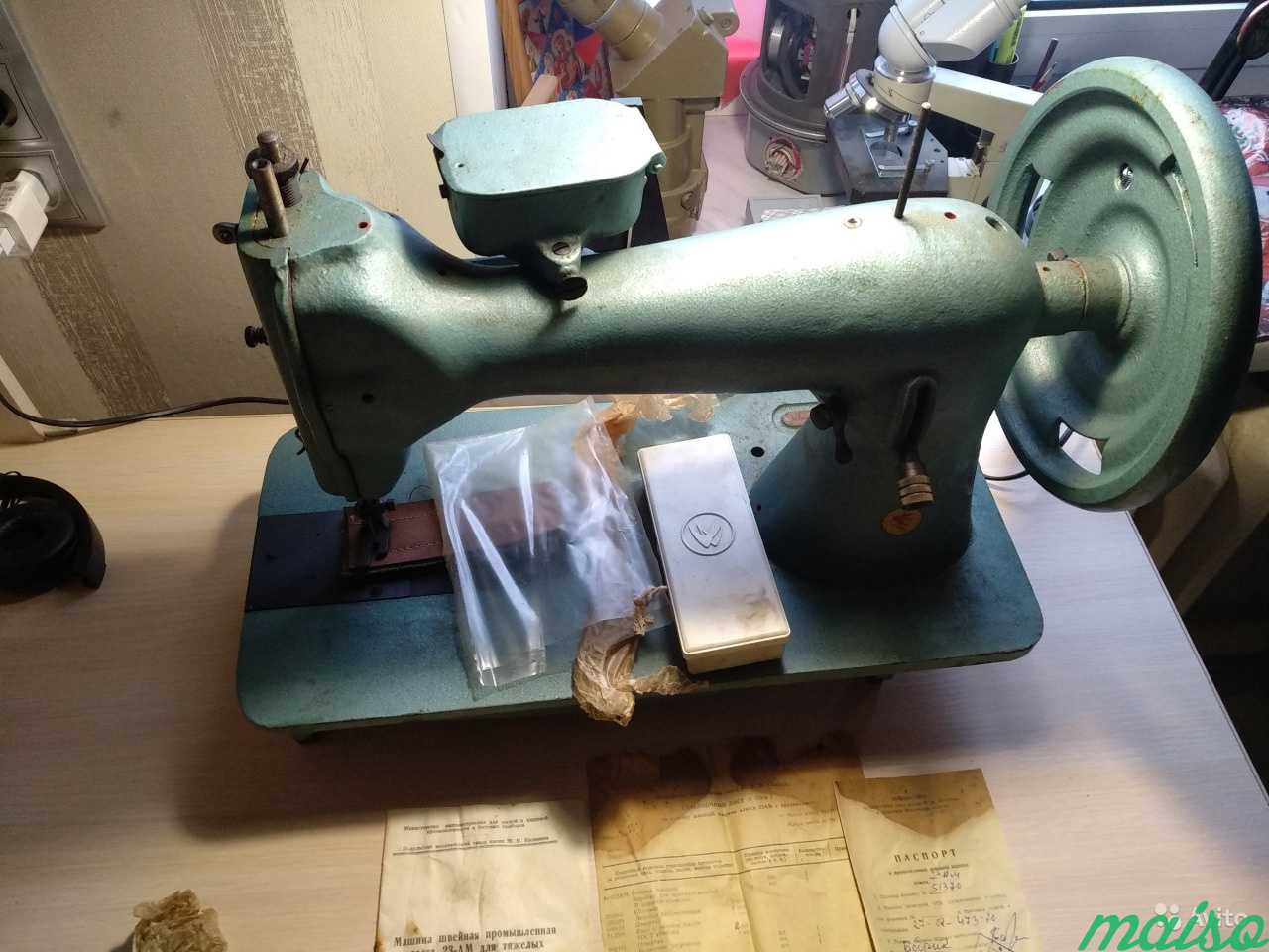 Швейная машина промыш для тяжёлых работ по коже в Москве. Фото 2