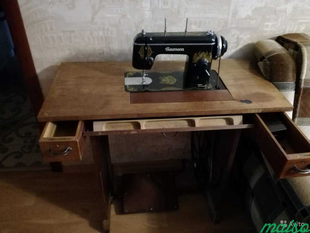 Немецкая швейная машинка (Naumann ) в Москве. Фото 1