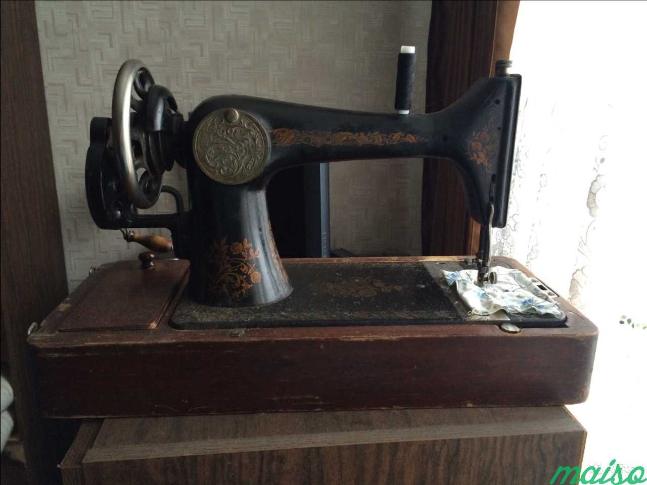 Старинная швейная машинка Zinger в Москве. Фото 2