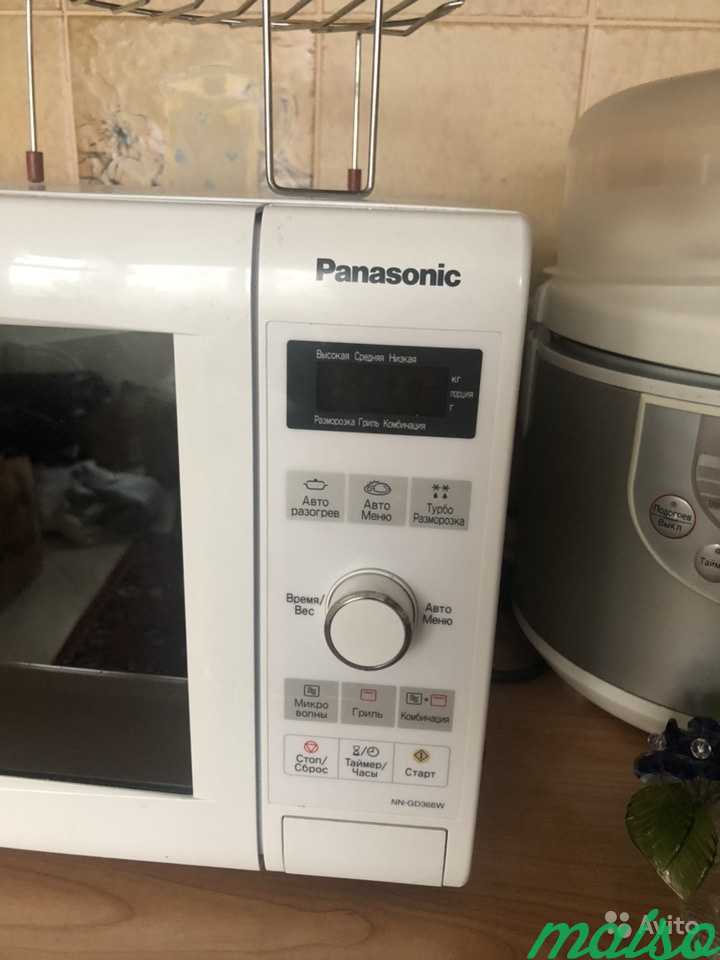 Микроволновая печь Panasonic non-gd366w в Москве. Фото 2
