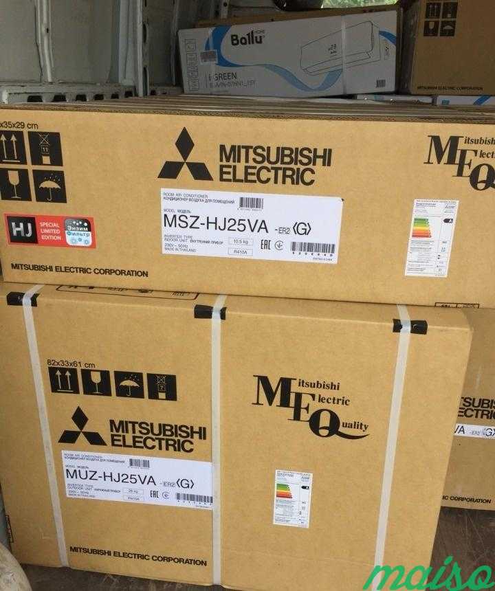 Кондиционер Mitsubishi Electric MSZ/MUZ-HJ25VA в Москве. Фото 1