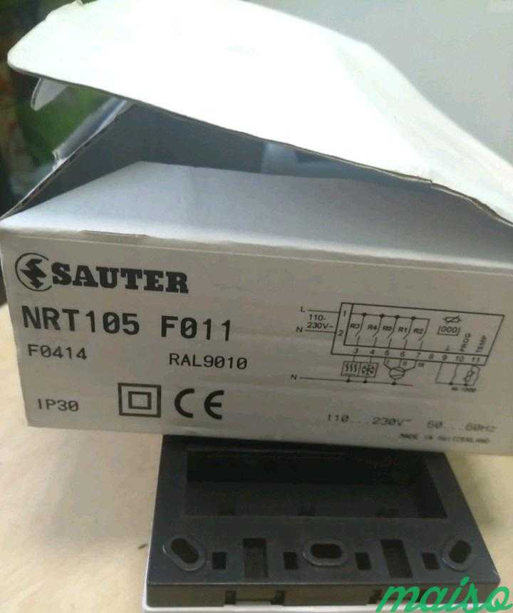 Sauter NRT 105: электронный регулятор комнатной те в Москве. Фото 4