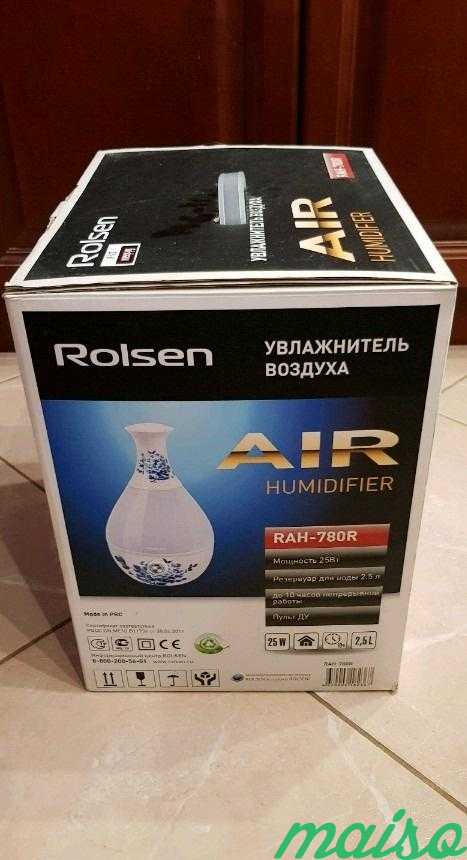 Увлажнитель rolsen AIR humidifier RAN-780R в Москве. Фото 6