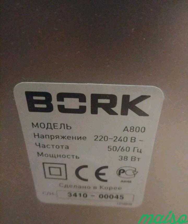 Воздухоочиститель Bork A800 в Москве. Фото 4