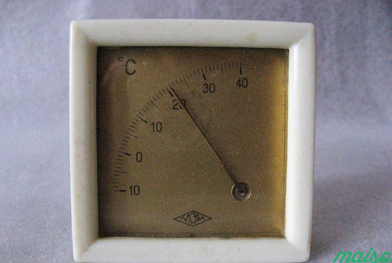 Термометр винтаж СССР, в рабочем состоянии в Москве. Фото 1