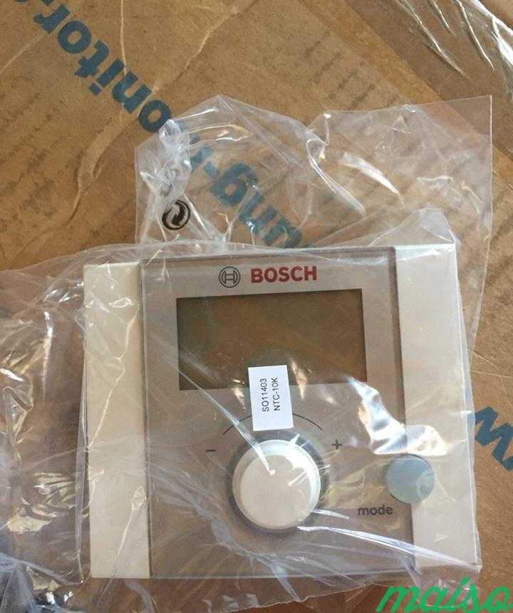 Комнатный термостат Bosch FR10 с таймером в Москве. Фото 1