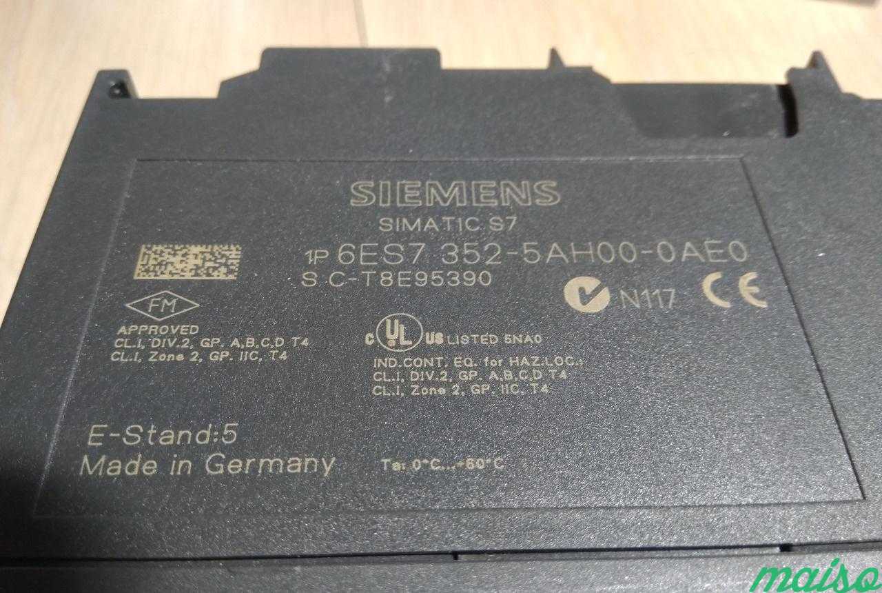 Siemens Boolean processor FM 352-5 352-5AH00-0AE0 в Москве. Фото 2
