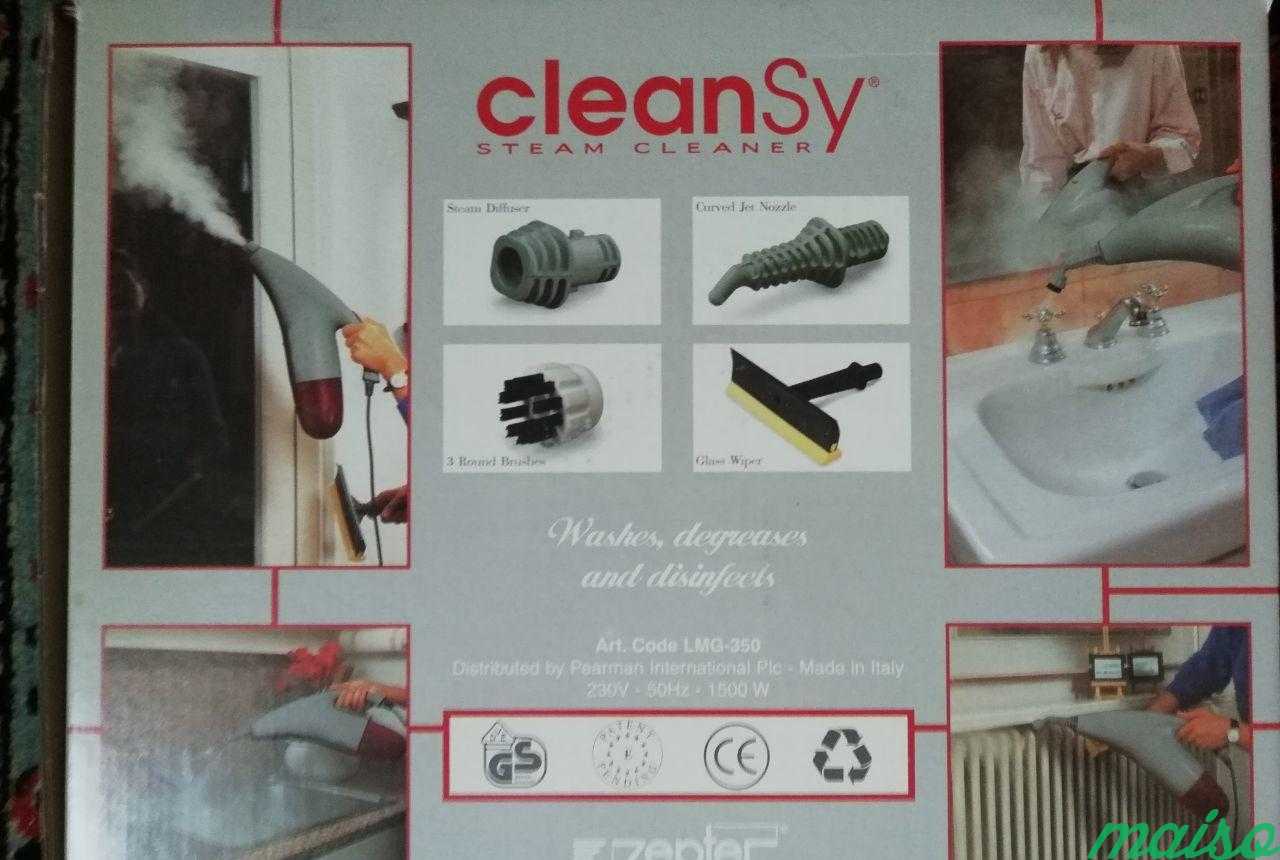 Cleansy steam cleaner фото 1