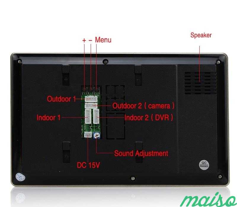 Видеодомофон 7 с внешней камерой в Москве. Фото 7