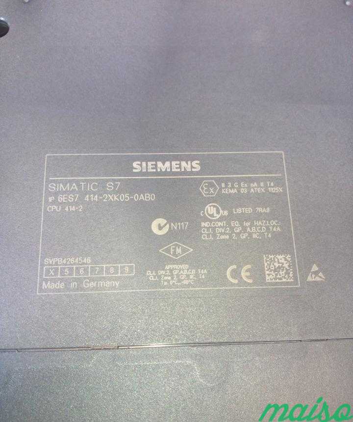 Siemens simatic S7-400 6ES7414-2XK05-0AB0 в Москве. Фото 1