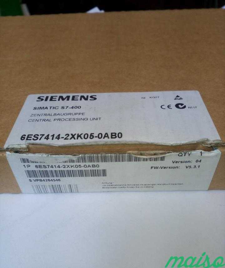 Siemens simatic S7-400 6ES7414-2XK05-0AB0 в Москве. Фото 5