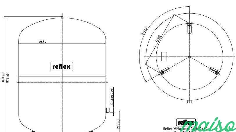 Расширительные баки Reflex N 300 и N 250 в Москве. Фото 4