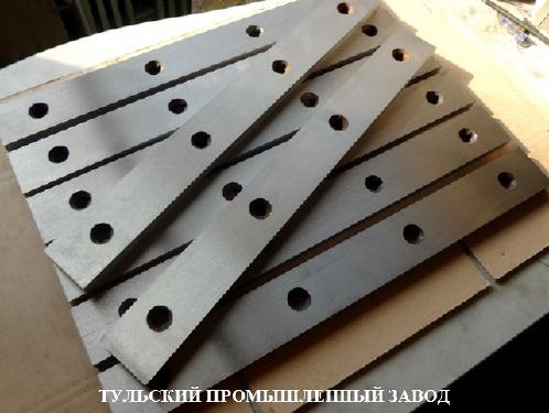 В наличии ножи гильотинные от завода производителя 510 60 20, 520 75 25 в Кирове. Фото 1