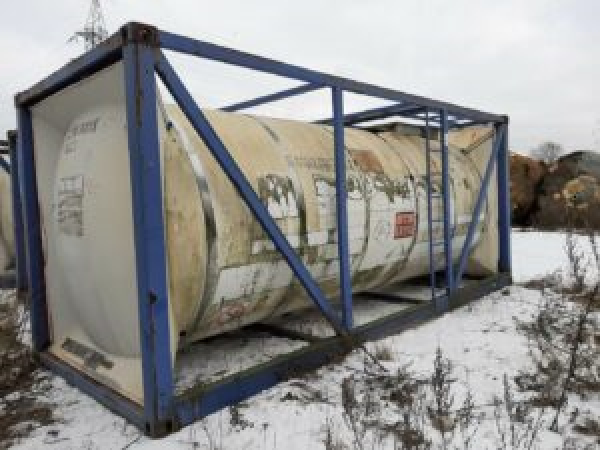 Танк - контейнера нержавеющий, объем -17,4 куб.м., термос в Москве. Фото 1
