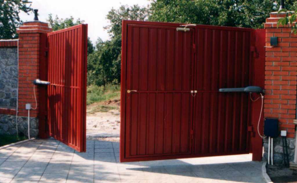 Откатные ворота в Ногинске. в Ногинске. Фото 10