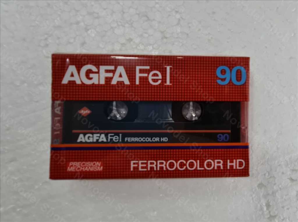 Аудиокассеты AGFA FeI 90 красные в Санкт-Петербурге. Фото 1