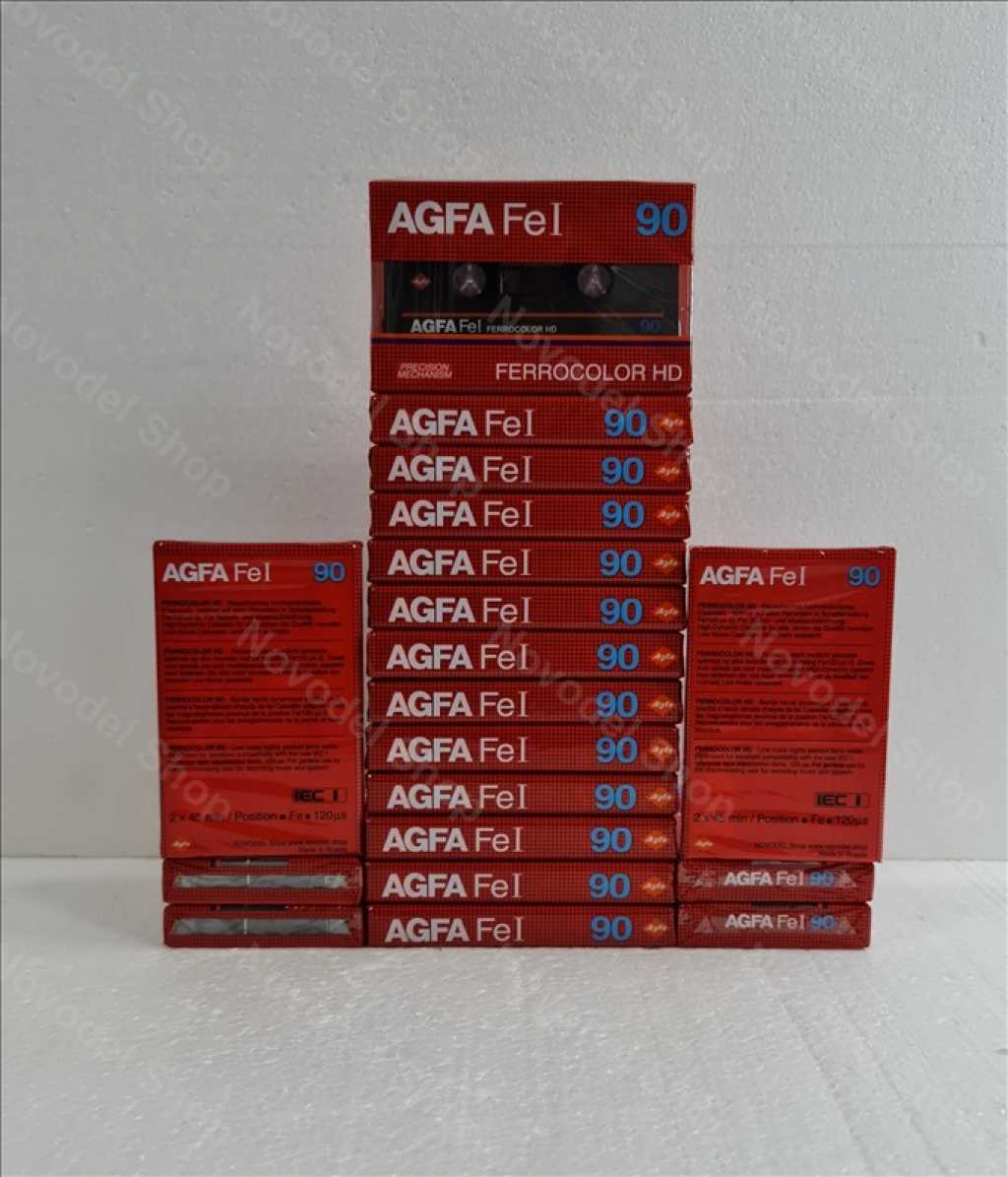 Аудиокассеты AGFA FeI 90 красные в Санкт-Петербурге. Фото 3
