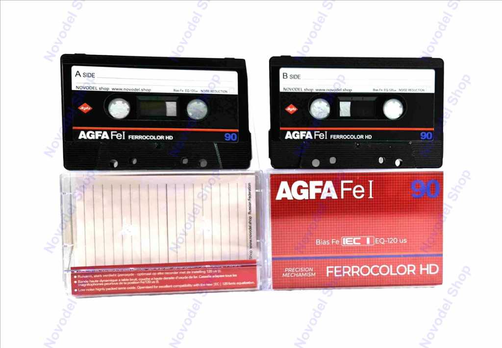Аудиокассета AGFA FeI 90 FERROCOLOR HD в Санкт-Петербурге. Фото 5