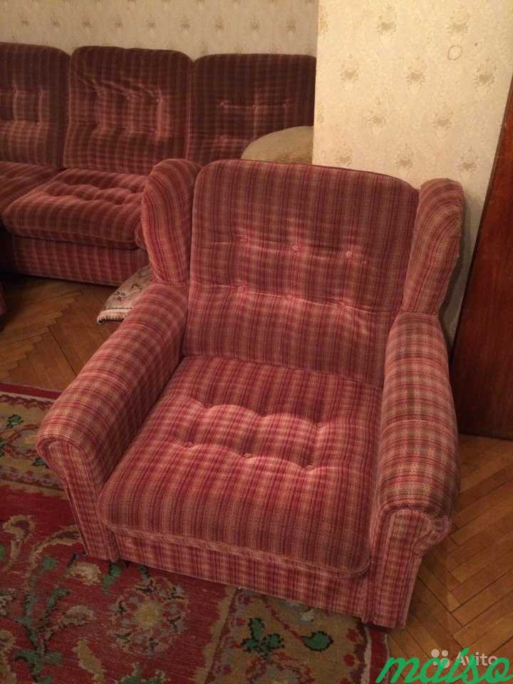 Диван и два кресла, гарнитур в Москве. Фото 4
