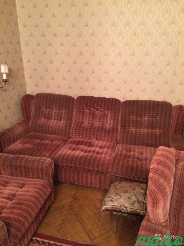Диван и два кресла, гарнитур в Москве. Фото 1