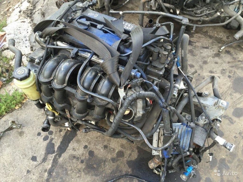 Двигатель hxda 1.6 Ford Focus C-Max Форд в Москве. Фото 1