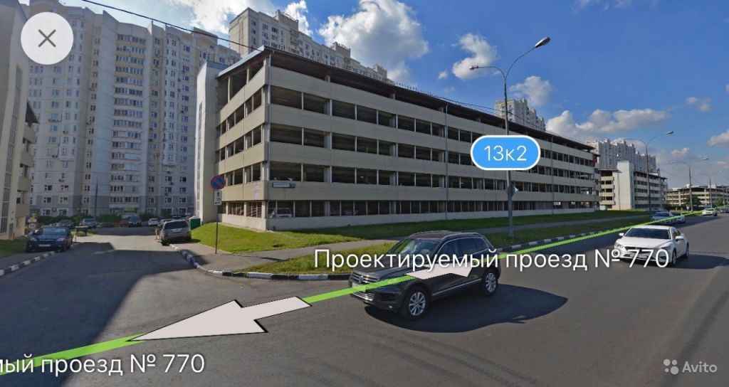 Машиноместо, 14 м² в Москве. Фото 1