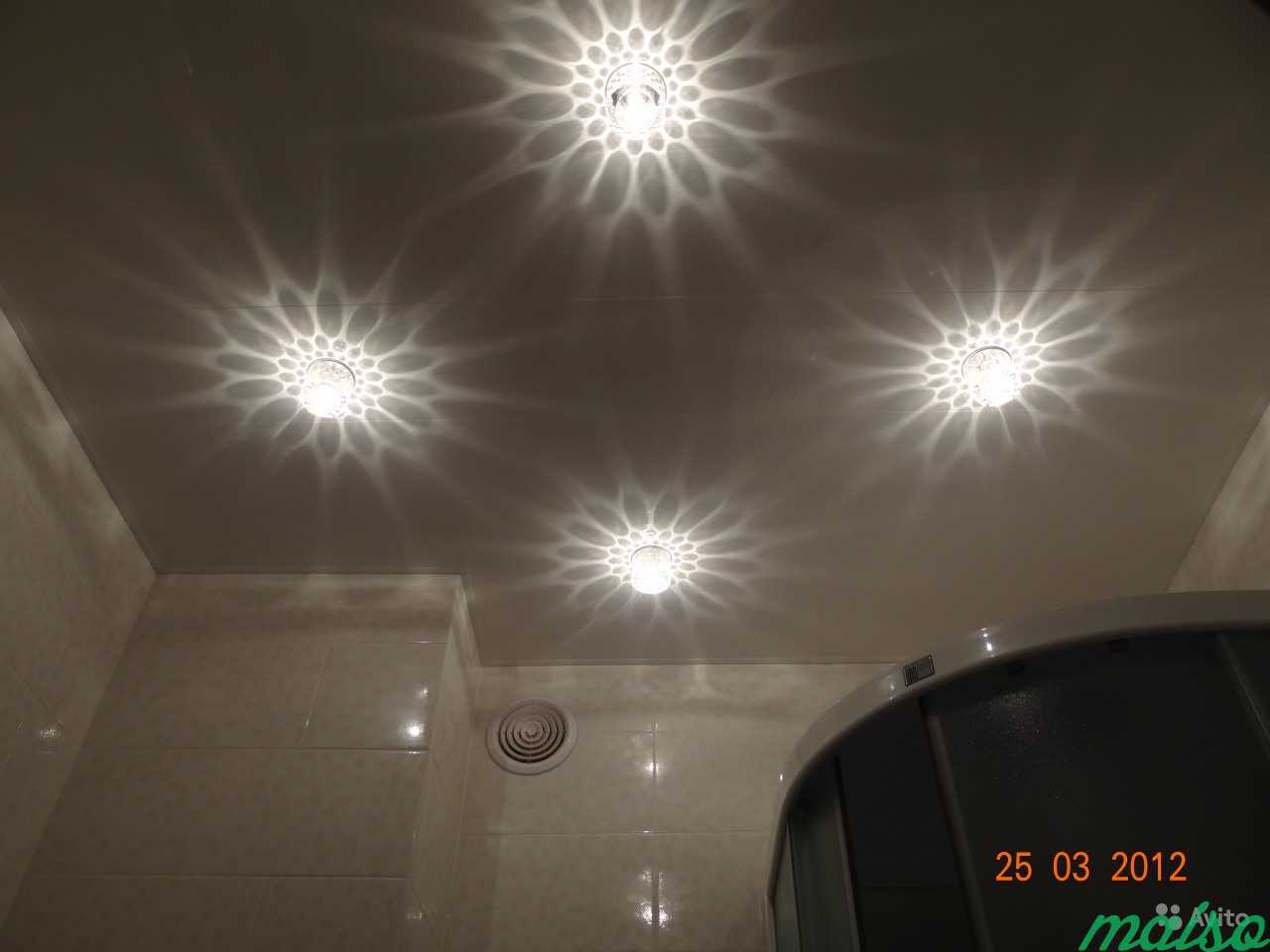 Расположение светильников на подвесном потолке