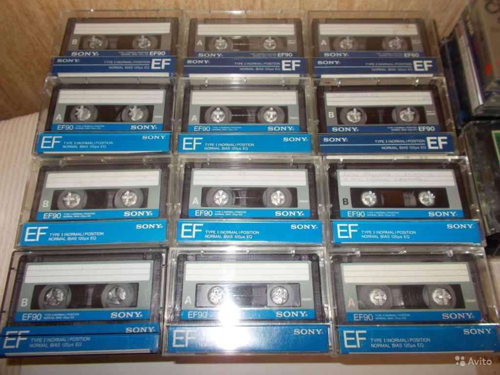 Кассеты сони. Кассета Sony EF 90. Audio Cassette Sony. Аудиокассеты сони Еф 90.