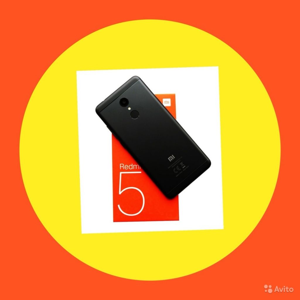 Xiaomi Redmi 5 Plus 4/64 Black EU в Москве. Фото 1