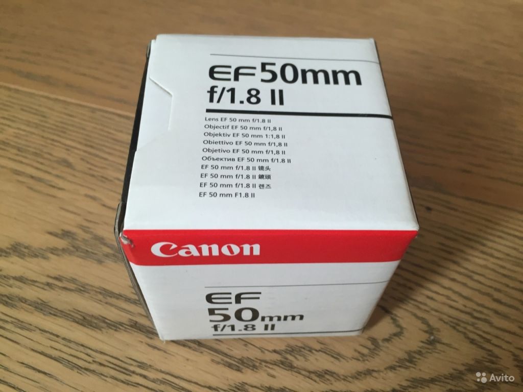 Canon EF 50mm f/1.8 II, новый в упаковке, 50 1.8 в Москве. Фото 1