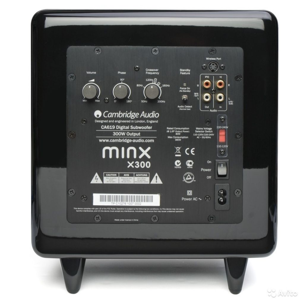 Сабвуфер Cambridge Audio minx x300 в Москве. Фото 1