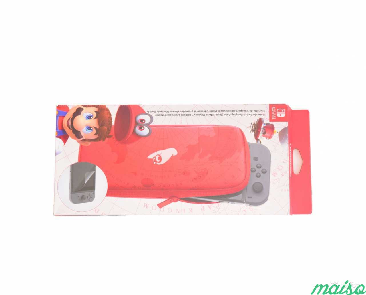 Nintendo Switch чехол Super Mario Odyssey в Санкт-Петербурге. Фото 1